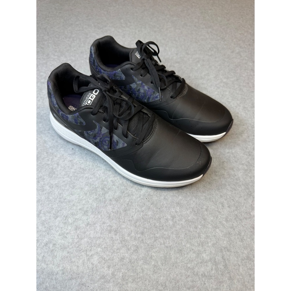 Skechers Go Golf Performance Black Floral Camo Spikeless Golf Shoes Womens